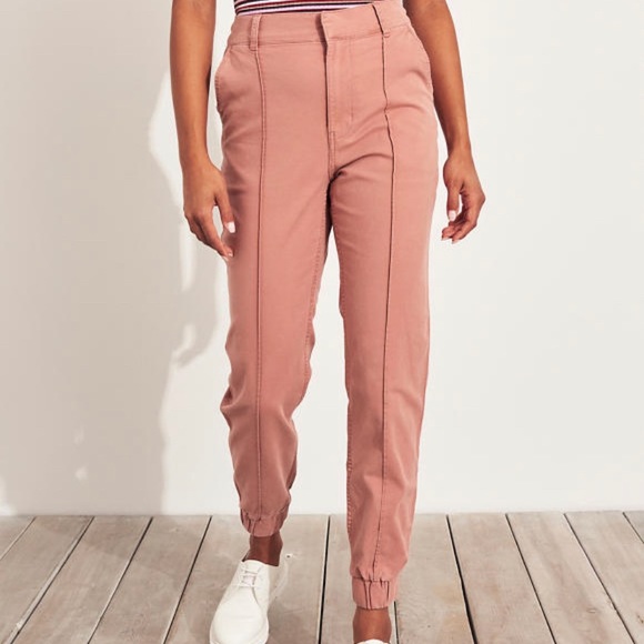 Hollister pink joggers - Picture 2 of 6